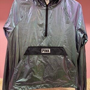 Victoria’s Secret PINK Chrome Pullover Windbreaker